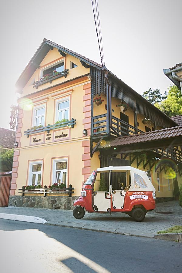 Casa Cu Cerdac Hotel Segesvár Kültér fotó